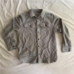 Everlane - Men’s Overshirt - Heather Gray - Size L - Gently worn